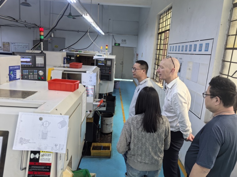 BONDAO Hosts French Delegation, Showcasing Threaded Insert Excellence